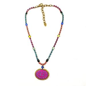 Sorrelli Geometric Neon Necklace